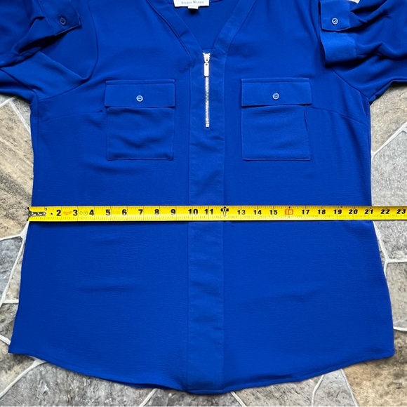 Studio Works Convertible Sleeve Blouse - Picture 9 of 14